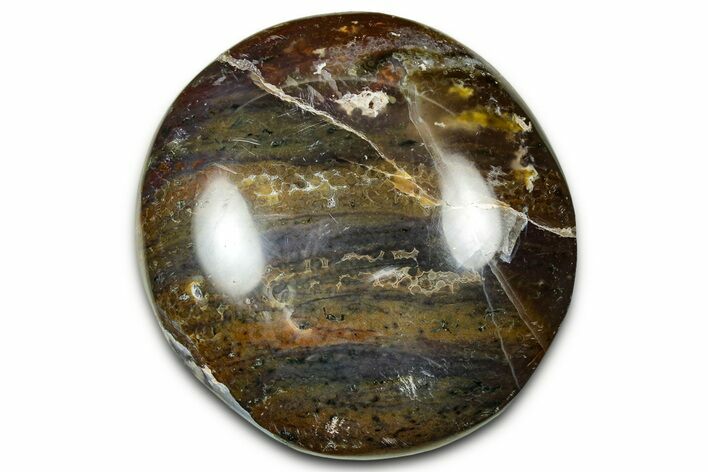 Polished Ocean Jasper Stone - Madagascar #329971